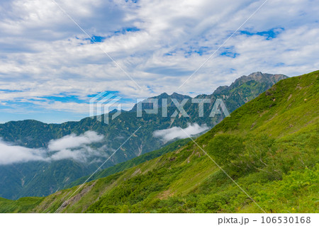 夏の八方白馬 山岳風景 夏の八方白馬 山岳風景 106530168