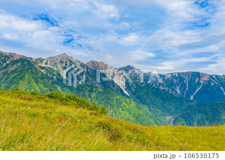 夏の八方白馬 山岳風景 夏の八方白馬 山岳風景 106530175