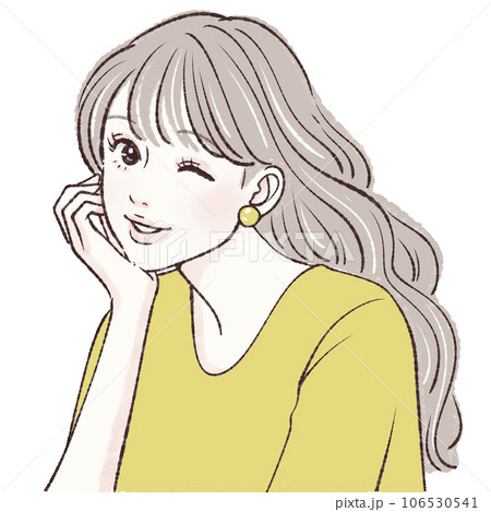 女性のイラスト素材 女性のイラスト素材 106530541