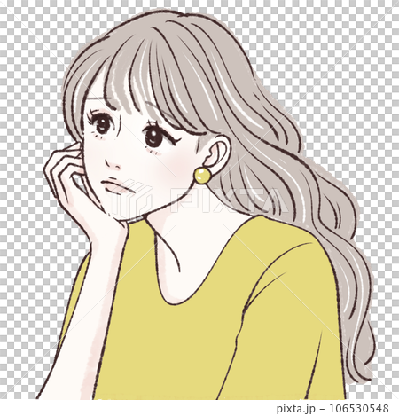 女性插畫素材 106530548