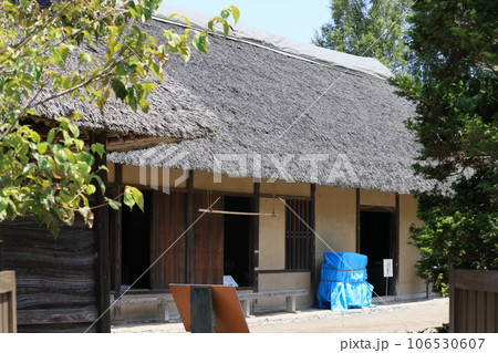 さいたま市緑区の暮らしの博物館民家園に建つ旧蓮見家住宅 106530607