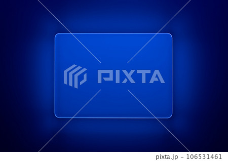 青いフレーム・発光 106531461