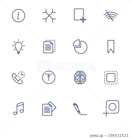 Set with different UI icons Set with different UI icons 106532521