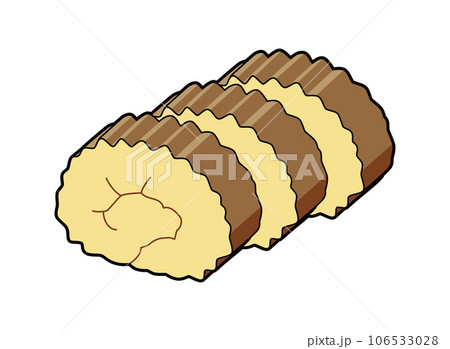 伊達巻き　イラスト 106533028