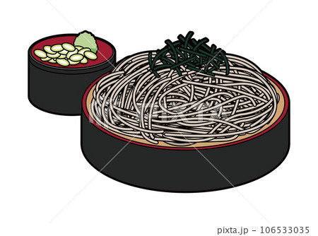 ざるそば イラスト ざるそば イラスト 106533035