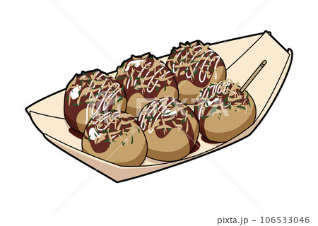 たこ焼き イラスト たこ焼き イラストイラスト