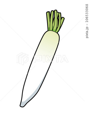 だいこん　イラスト 106533068