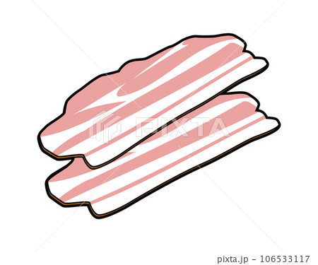 ベーコン　イラスト 106533117