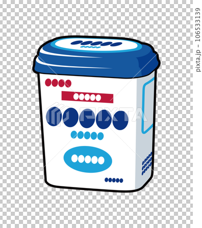 ヨーグルト　イラスト 106533139