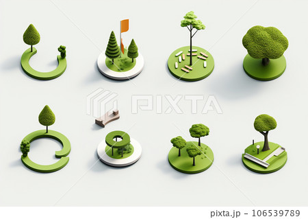 公園(ピクト) 公園(ピクト) 106539789