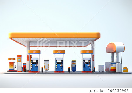 ガソリンスタンド(ピクト) ガソリンスタンド(ピクト) 106539998