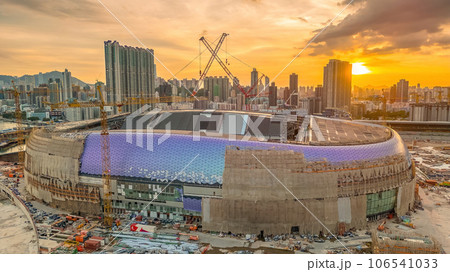 Sept 3 2023 stadium under construction, Kai Tak Sports Park Sept 3 2023 stadium under construction, Kai Tak Sports Park 106541033