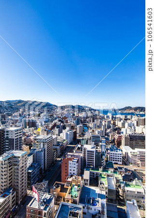長崎市役所新庁舎 屋上庭園からの眺め 【長崎市】 長崎市役所新庁舎 屋上庭園からの眺め 【長崎市】 106541603