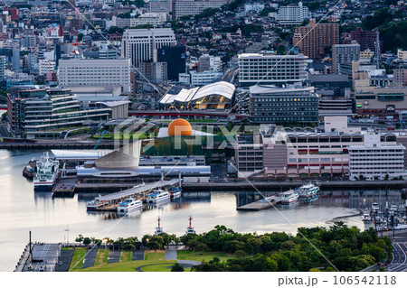 鍋冠山からの夜明け　【長崎市】 106542118