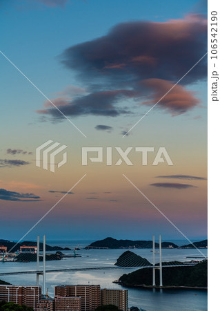 鍋冠山からの夜明け　【長崎市】 106542190