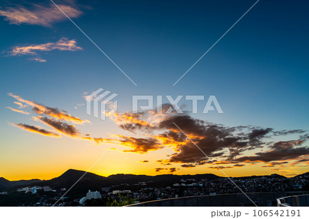 鍋冠山からの夜明け　【長崎市】 106542191