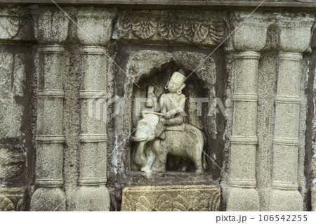 Sri Aswaklanta Temple an ancient Hindu temple located on the banks of River Brahmaputra, Assam, India 106542255