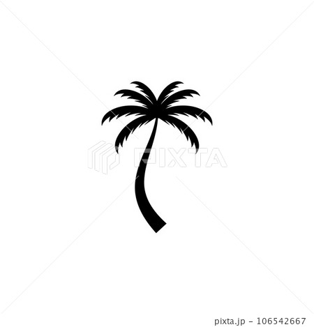Palm tree summer logo template Palm tree summer logo template 106542667