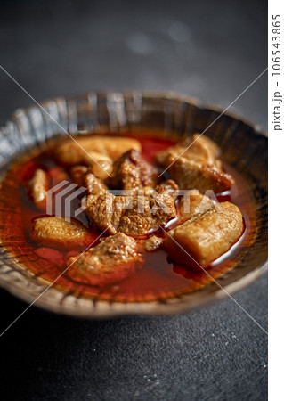 Northern Thai Pork Belly Curry 106543865