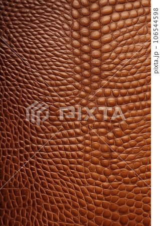 エキゾチックレザー調のクローズアップ背景素材「AI生成画像」 106544598