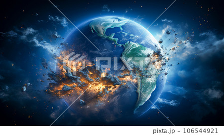爆発する地球 爆発する地球 106544921