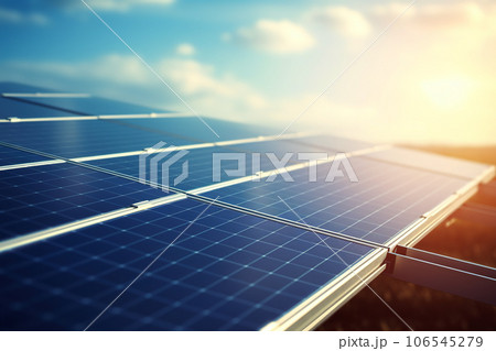Top view of photovoltaic solar panels. Top view of photovoltaic solar panels. 106545279