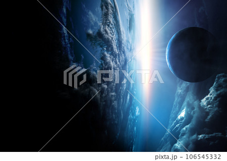 Image of outer space. . Mixed media 106545332