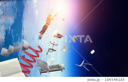 Kids jumping in the sky Kids jumping in the sky 106546185