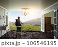 Young traveler exploring the world concept 106546195