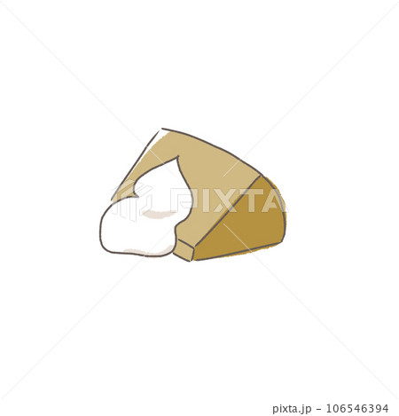 シフォンケーキ 手書きイラスト シフォンケーキ 手書きイラスト 106546394