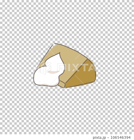 シフォンケーキ 手書きイラスト シフォンケーキ 手書きイラスト 106546394