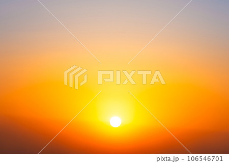 Sunset sky clear sunset sky 106546701