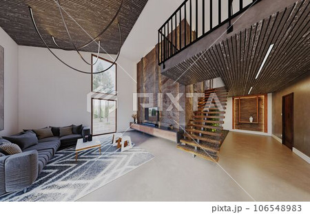 modern living interior. interior. modern living interior. interior. 106548983