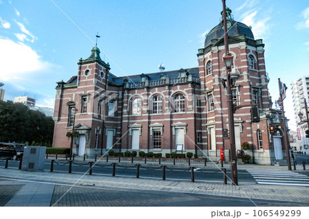 建造物　国指定有形文化財岩手銀行赤レンガ館 　東京駅の設計者と同じ 106549299