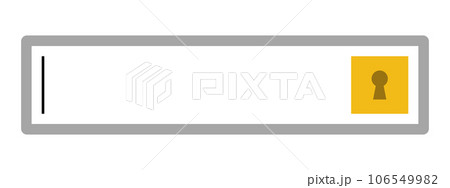 パスワード入力フォーム 106549982