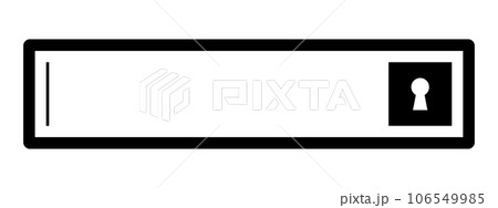 パスワード入力フォーム パスワード入力フォーム 106549985