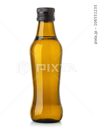 Small glass bottle with olive oil Small glass bottle with olive oil 106551235