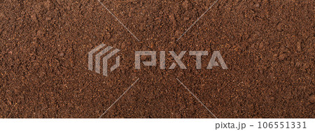 close up soil peat moss dirty background 106551331