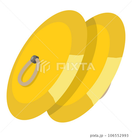 3D Isometric Flat Vector Set of Korean Music Instruments. Item 3 3D Isometric Flat Vector Set of Korean Music Instruments. Item 3 106552993