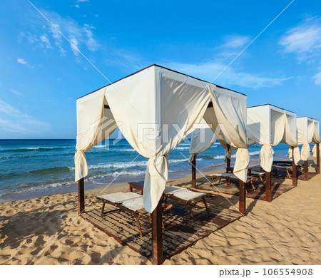 Beach Maldives of Salento, Pescoluse, Puglia, Italy Beach Maldives of Salento, Pescoluse, Puglia, Italy 106554908