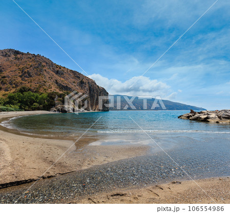 Tyrrhenian sea  landscape, Campania, Italy 106554986