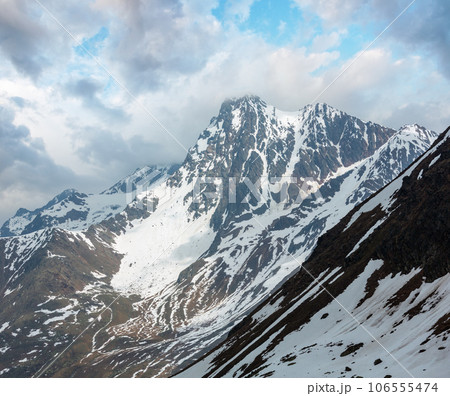 View from Alps Karlesjoch mountain 106555474