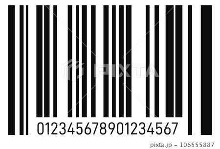 Barcode template. Coding technology. Product info data 106555887