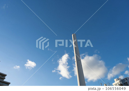 渋谷区にあるゴミ廃棄処理場/東京都/公共施設/煙突/エントツ 106556049