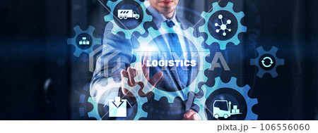 Global logistics network concept. Delivery Planning 106556060