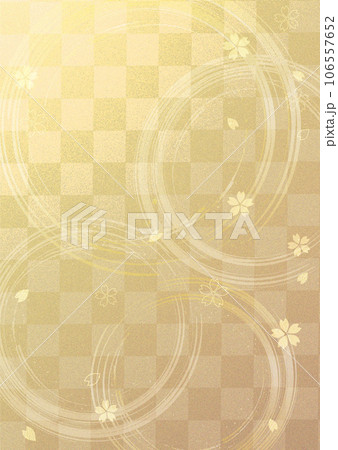 筆模様格子背景1772 106557652