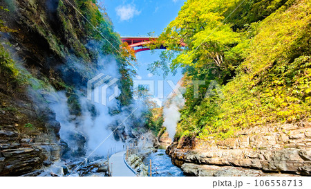 秋の小安峡 106558713