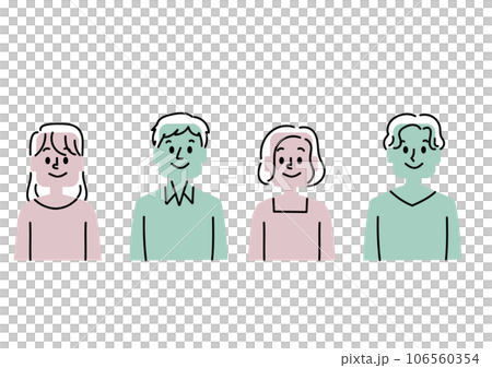 休閒青年圖標集 106560354