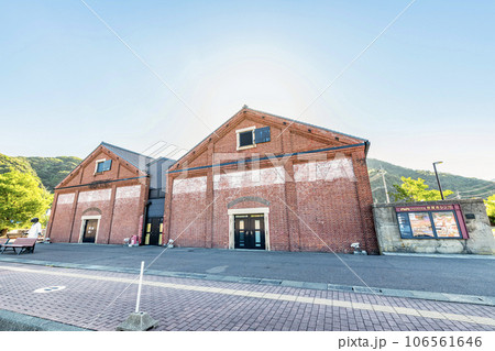 福井県敦賀市　敦賀の人気の観光施設　快晴の敦賀赤レンガ倉庫 106561646