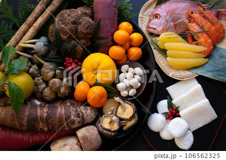 いろいろな正月食材(1) 106562325